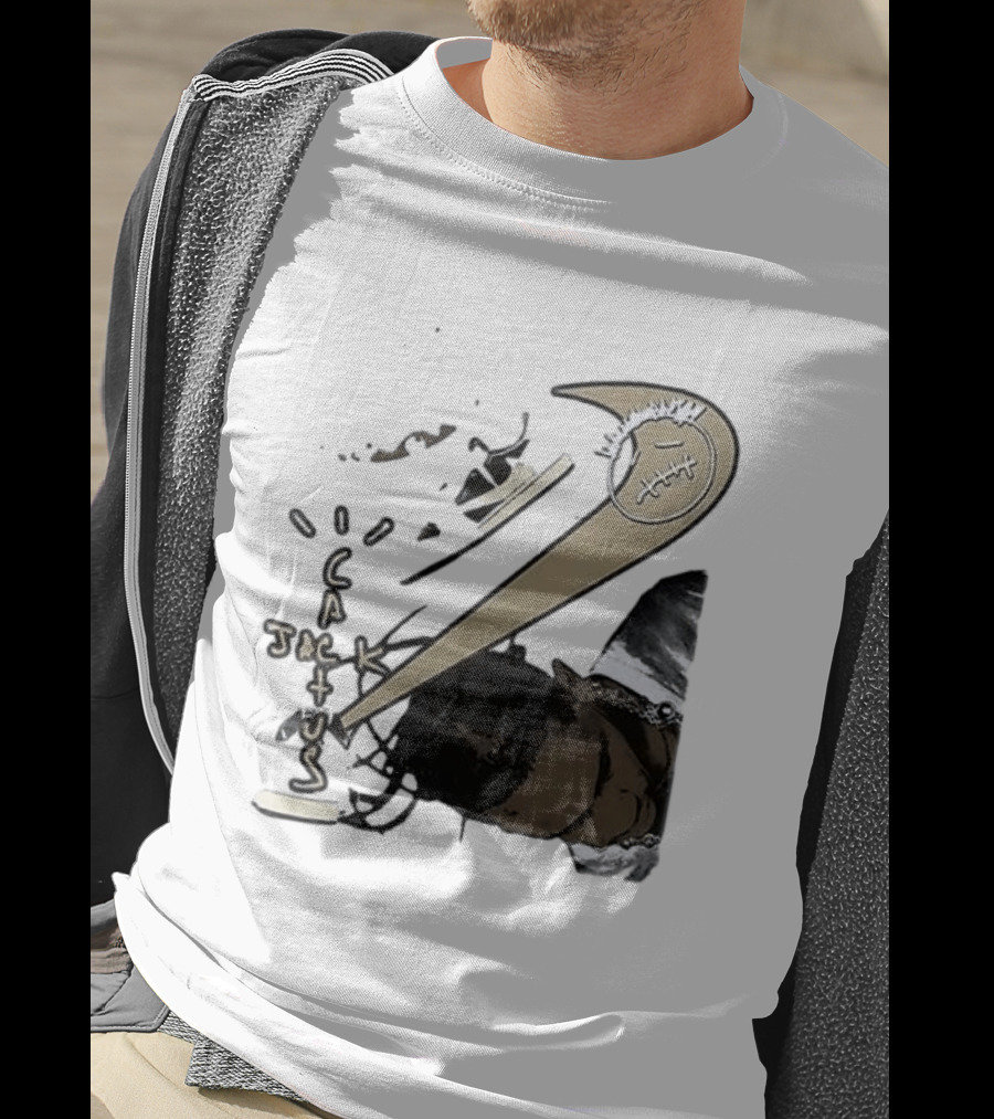 T Scott Utopia Cactus Jack Collaboration T-Shirt