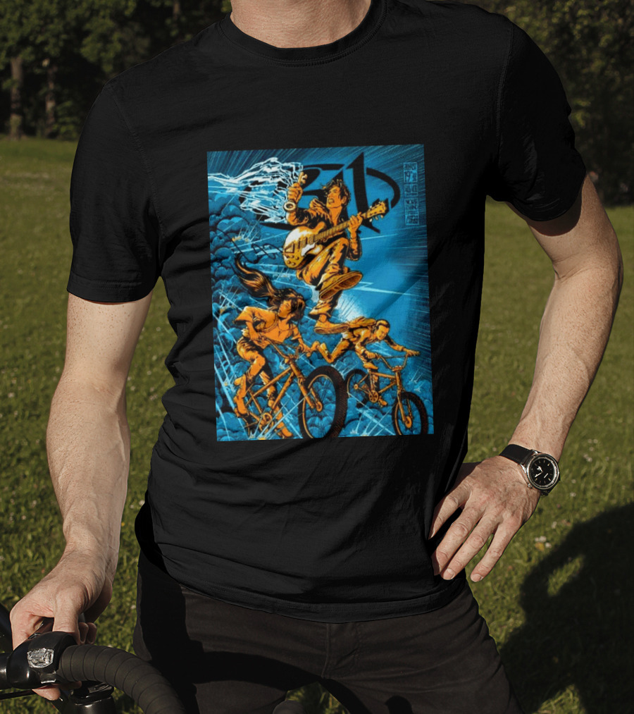 311 Chula Vista CA 2026 August 19 Gig North Island Credit Union Amphitheatre Bike T-Shirt