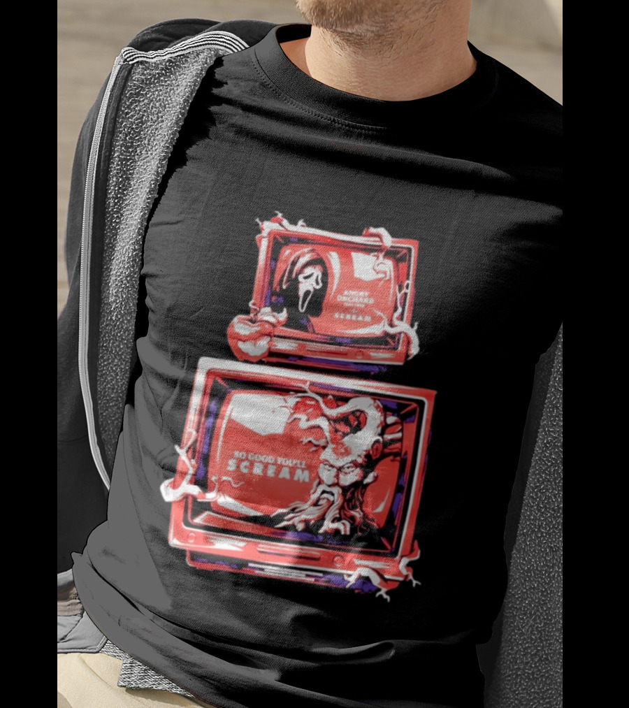 Angry Orchard Hard Cider So Good You'll Scream Retro TV Horror T-Shirt