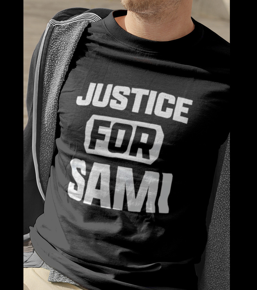 Justice For Sami Advocacy Support Awareness Movement T-Shirt