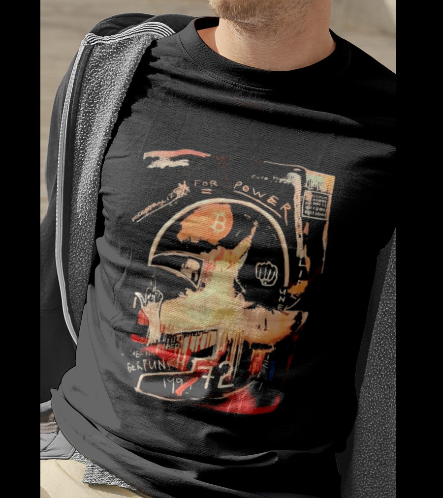 Decentralize For Power 1990 Cyberpunks What Ever Happened To 72 Bitcoin Revolution T-Shirt