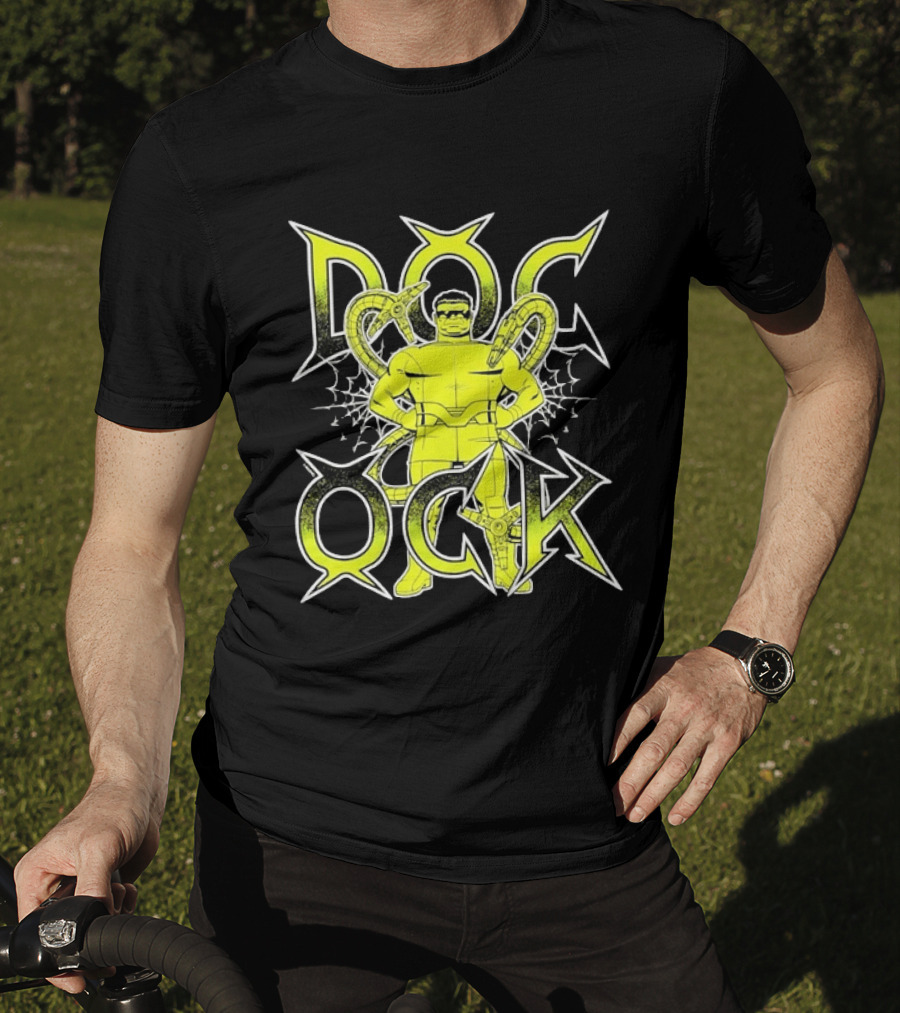 Doc Ock Marvel Doctor Octopus Iconic Character With Tentacles And Webs T-Shirt