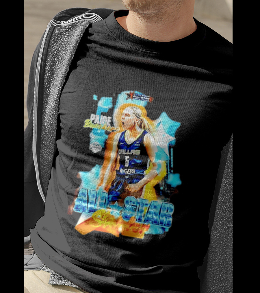 Paige Bueckers Dallas Wings All Star Starter 2025 WNBPA T-Shirt