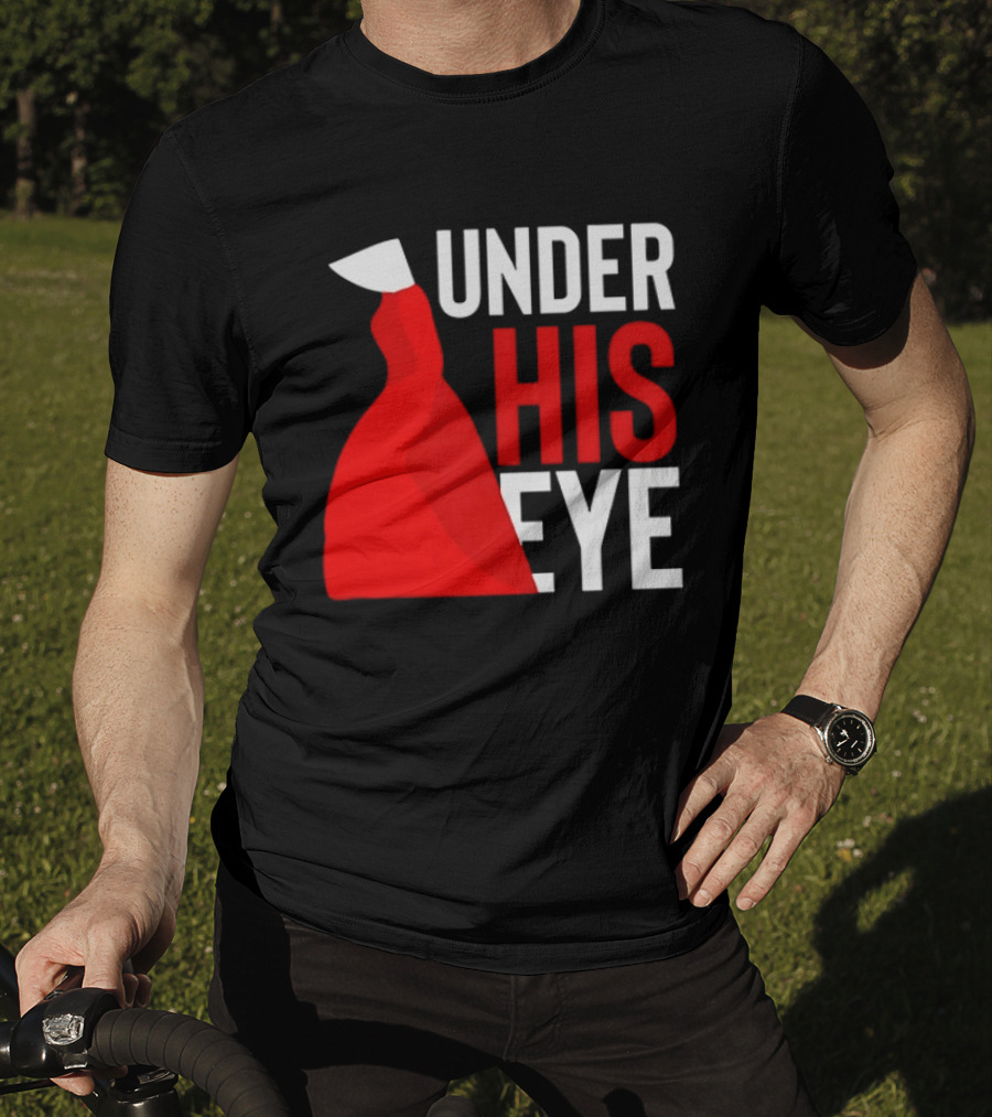 Under His Eye Red Cloak And White Bonnet T-Shirt
