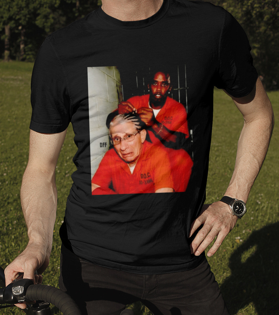 Sean Diddy Combs Braiding Anthony Fauci Hair D.O.C Meme T-Shirt