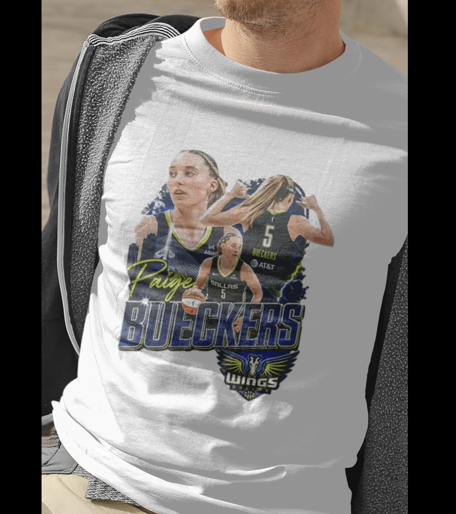 Paige Bueckers Dallas Wings 5 WNBA Basketball Wings Orders T-Shirt
