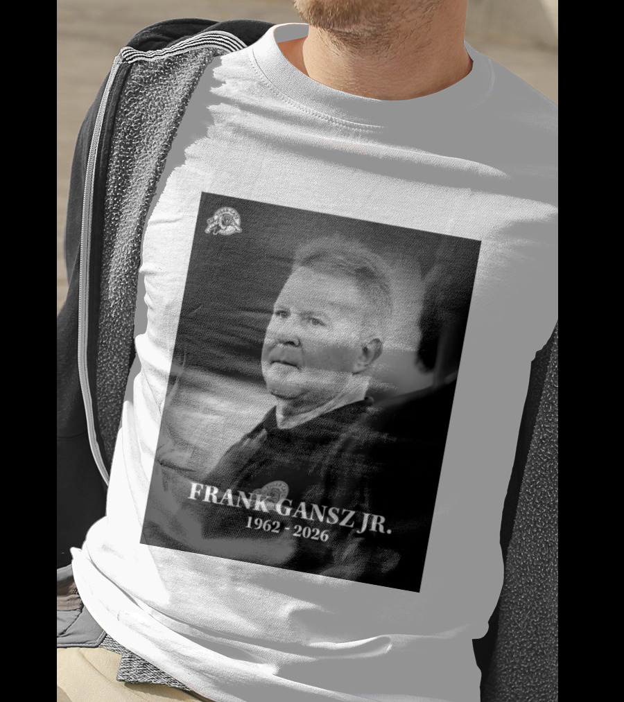 Frank Gansz Jr. 1962 2026 Hamilton Tiger Cats Football T-Shirt