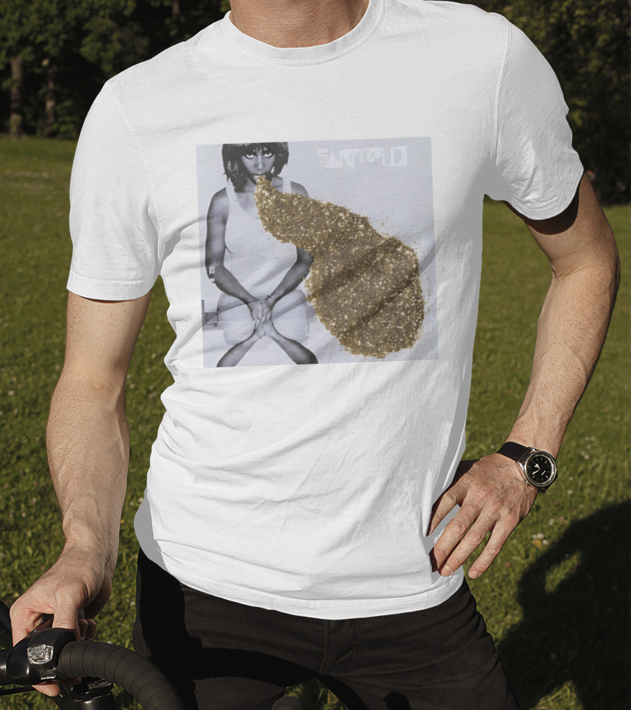Santigold Gold Glitter Album Cover T-Shirt