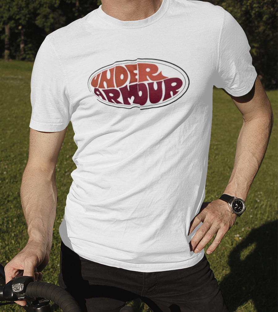 Under Armour Athletic Wear Sportswear Bold Oval Lettering T-Shirt