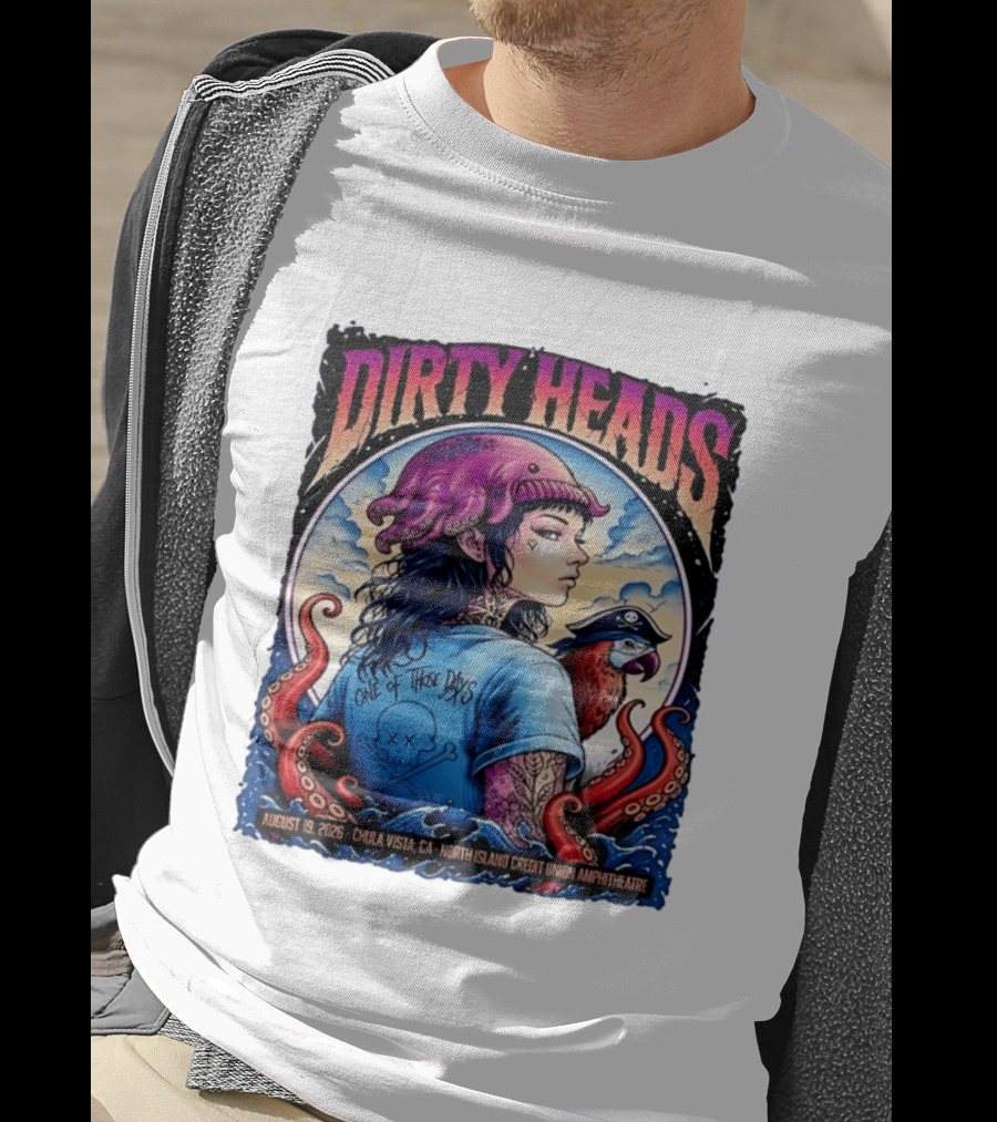Dirty Heads One Of Those Days Tour 2026 Chula Vista Concert T-Shirt
