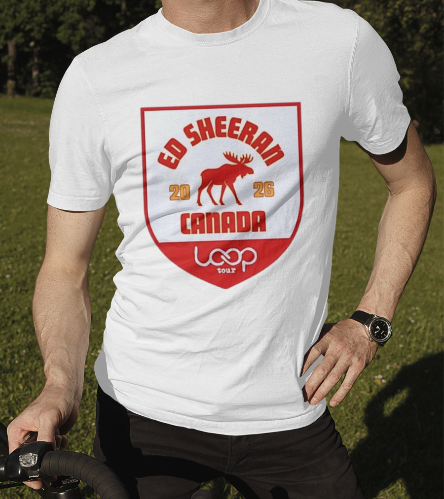 Ed Sheeran 2026 Canada Loop Tour Concert T-Shirt