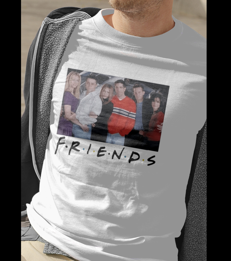 Friends Cast Group 90s Sitcom Rachel Green T-Shirt