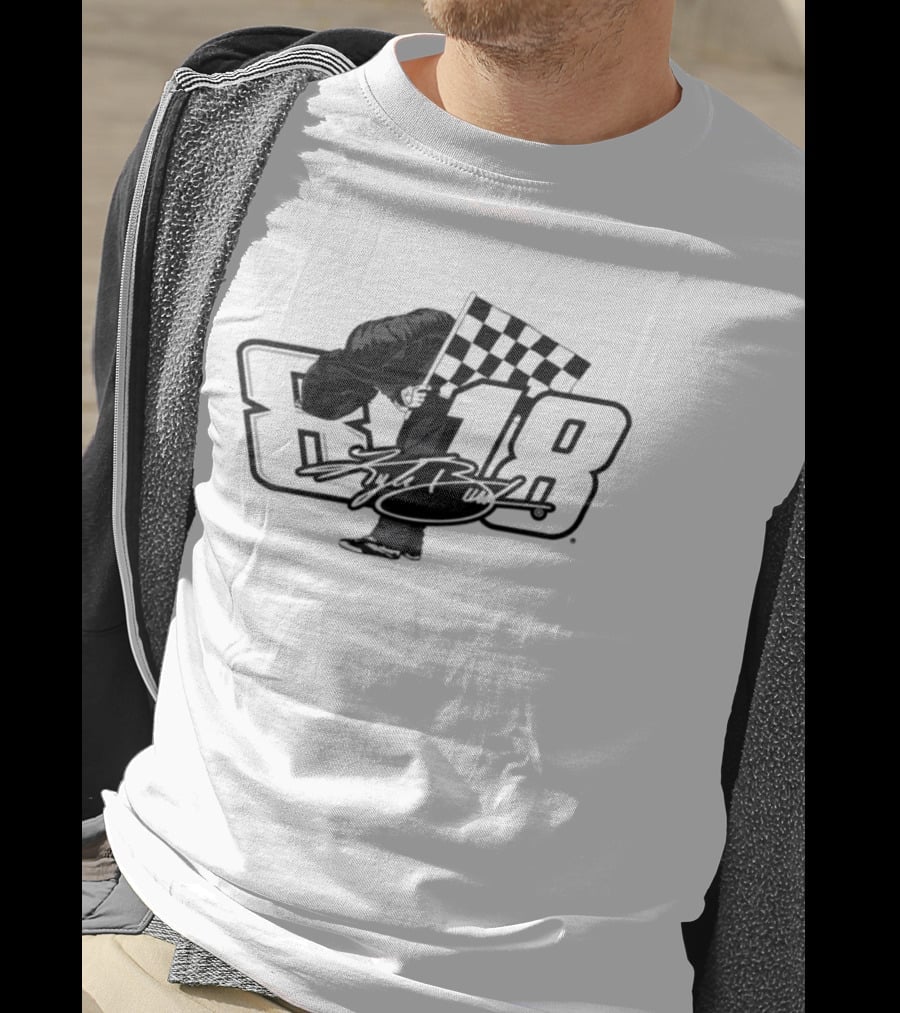 Kyle Busch 18 NASCAR Race Car Driver T-Shirt