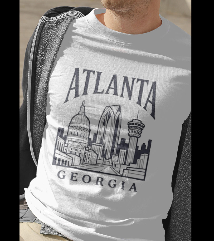Atlanta Georgia Cityscape Souvenir T-Shirt