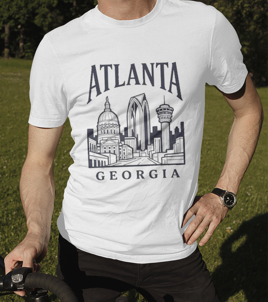 Atlanta Georgia Cityscape Souvenir T-Shirt
