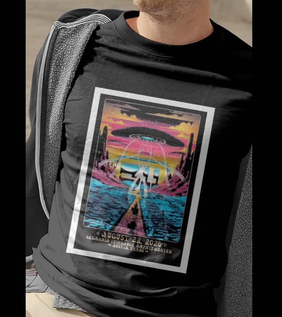 311 Band Live At Germania Insurance Amphitheater Austin Texas August 22 2026 Event T-Shirt