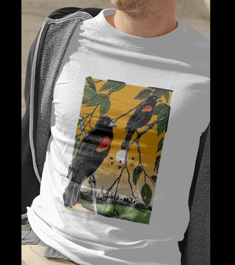 Gregory Alan Isakov Philadelphia August 21 2026 Red Winged Blackbirds City Skyline T-Shirt