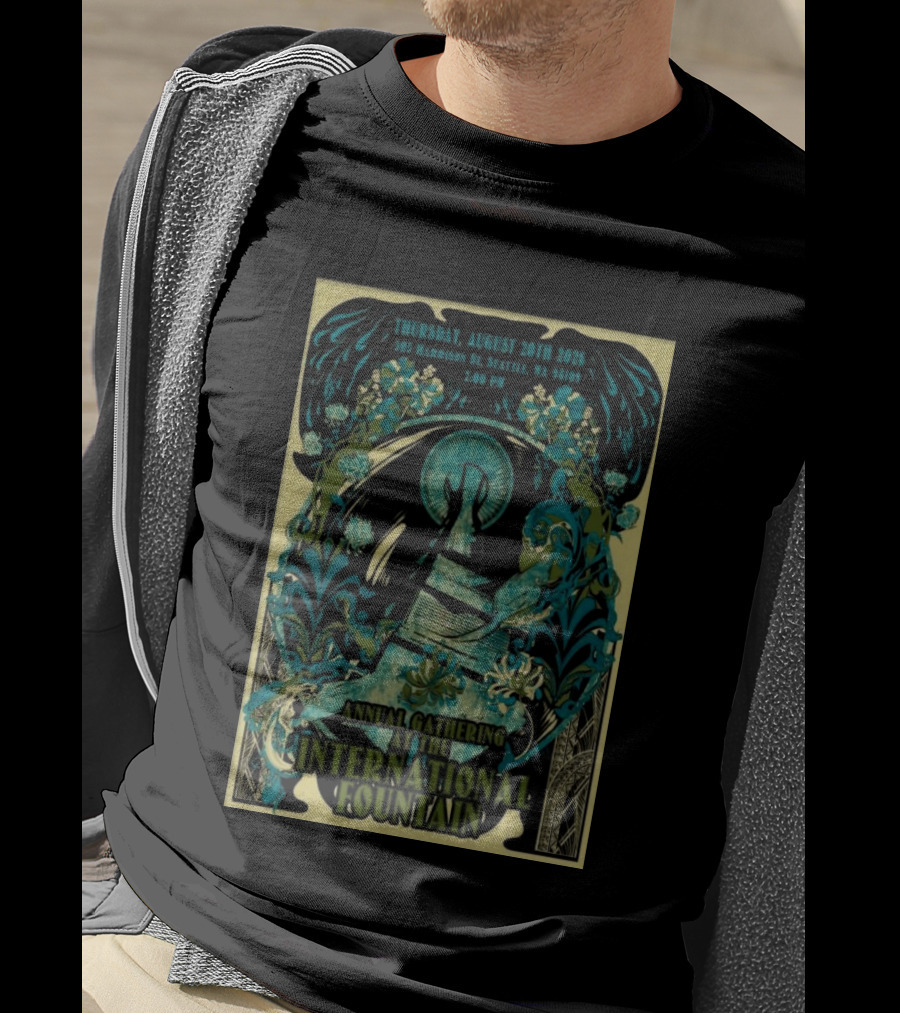Thursday August 20th 2026 305 Harrison St Seattle WA 98109 7:00 PM Annual Gathering At The International Fountain T-Shirt