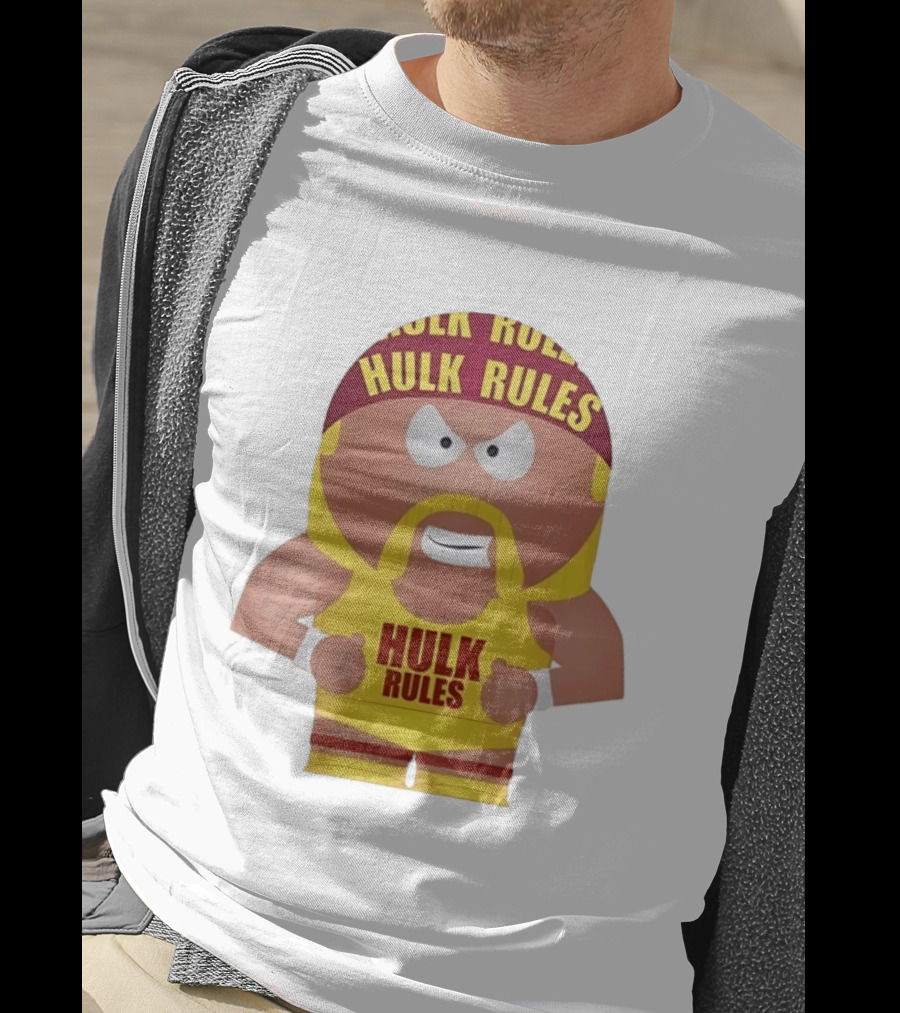 Hulk Hogan South Park Style Hulk Rules Wrestling T-Shirt