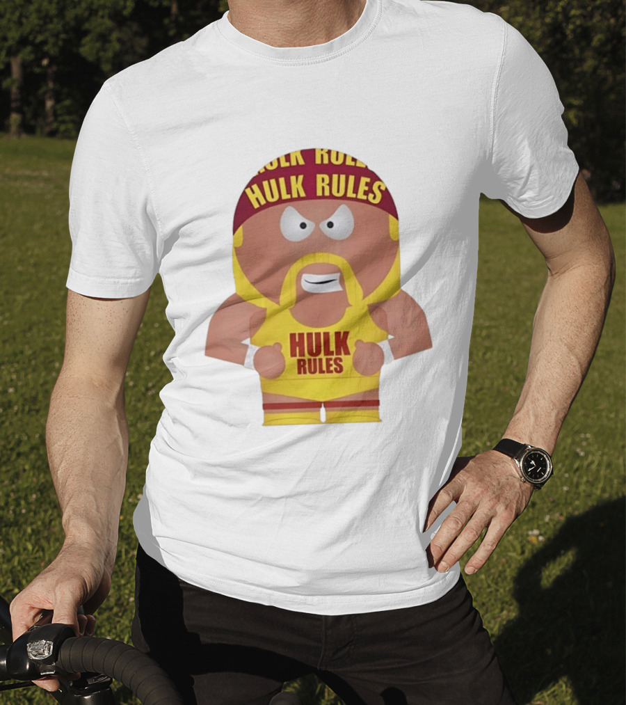 Hulk Hogan South Park Style Hulk Rules Wrestling T-Shirt