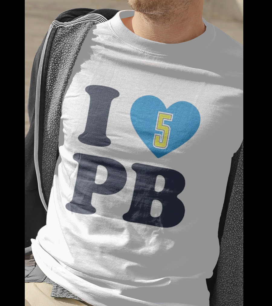 I Love Heart 5 PB Sports T-Shirt