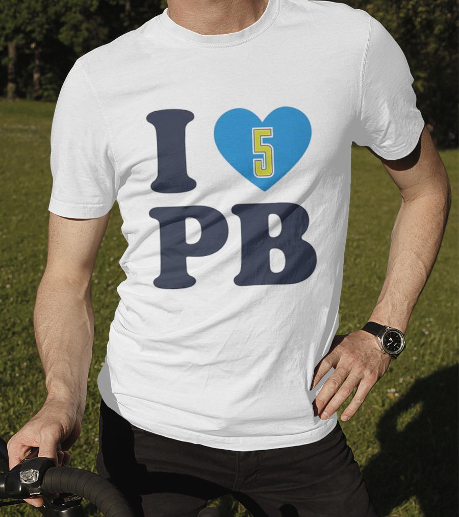 I Love Heart 5 PB Sports T-Shirt