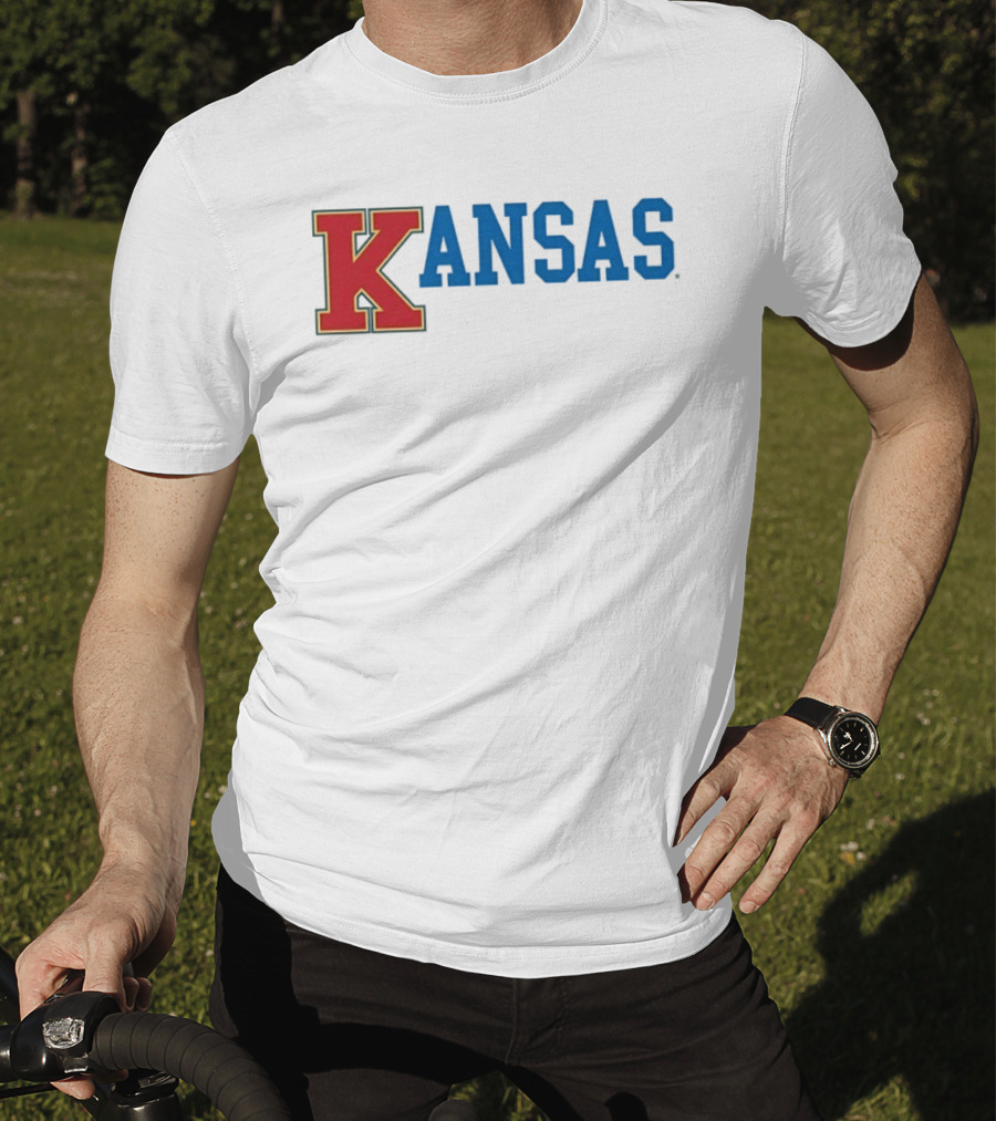 Kansas Jayhawks NCAA College Basketball KANSAS T-Shirt