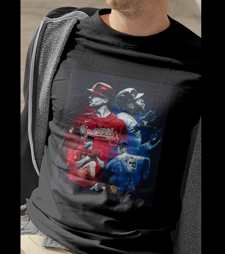 Braves Vs Brewers Showdown Chris Sale Jacob Misiorowski Pitching Duel In Milwaukee T-Shirt