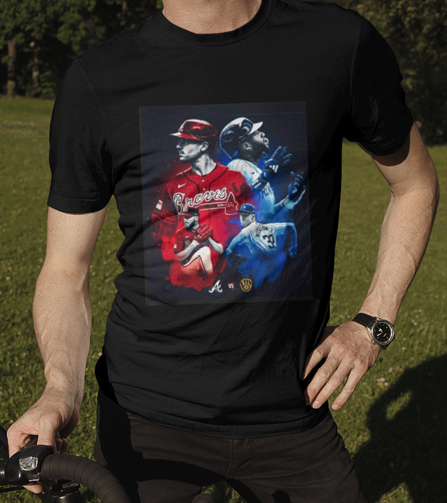 Braves Vs Brewers Showdown Chris Sale Jacob Misiorowski Pitching Duel In Milwaukee T-Shirt