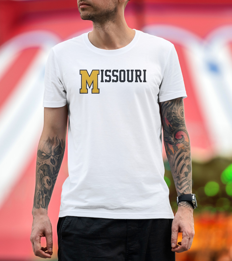 Missouri Tigers Mizzou NCAA College Sports M T-Shirt