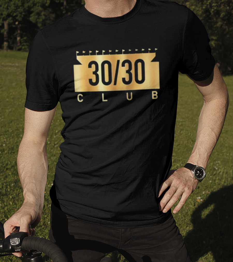 30 30 Club Ballparks Stadium Flags Collection T-Shirt