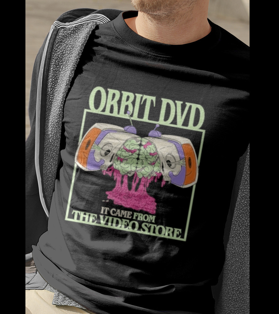 Orbit DVD It Came From The Video Store Halloween 2026 T-Shirt