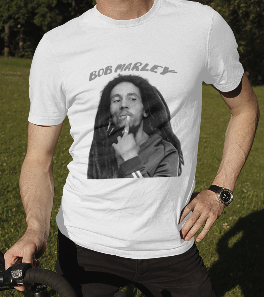 Bob Marley Iconic Pose Jumbo T-Shirt