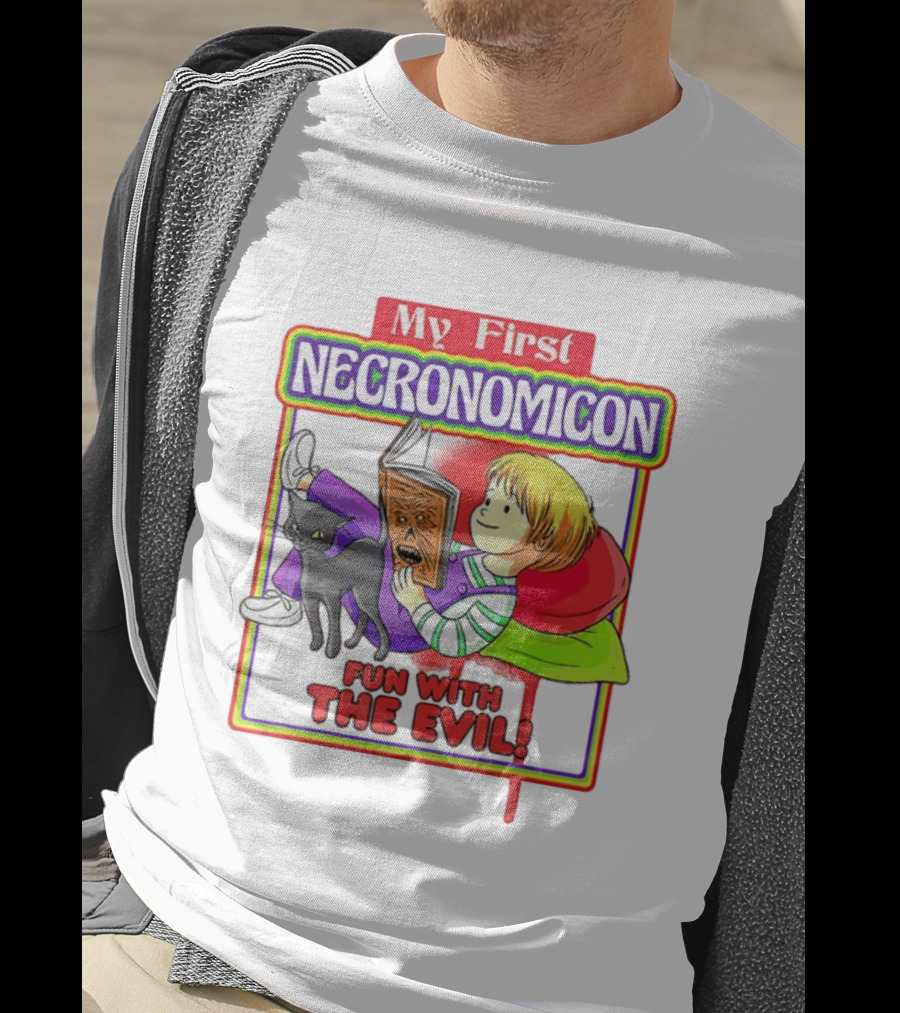 My First Necronomicon Fun With The Evil Dead Necronomicon Ash Williams T-Shirt