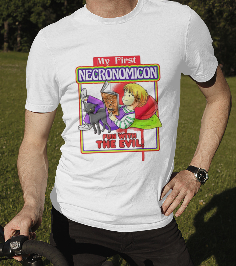 My First Necronomicon Fun With The Evil Dead Necronomicon Ash Williams T-Shirt
