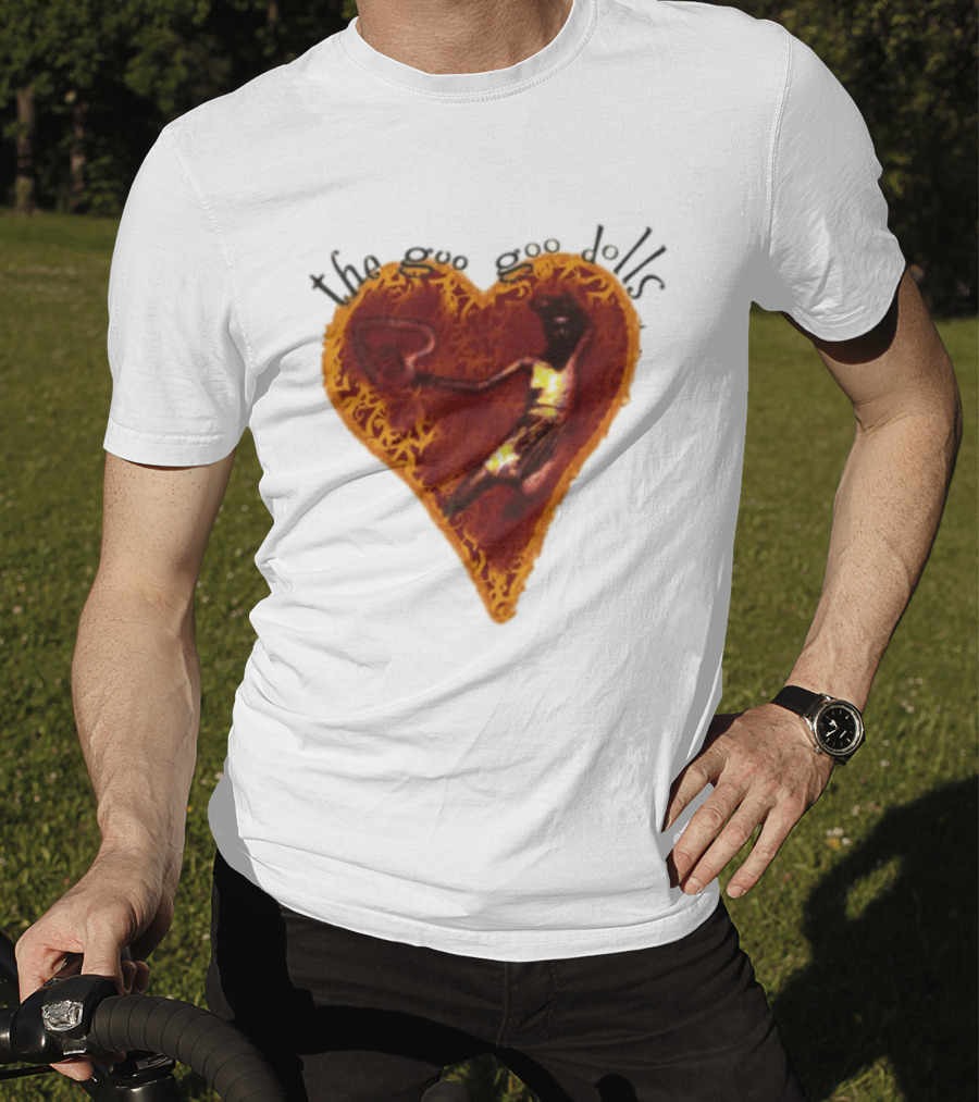 The Goo Goo Dolls Dizzy Up The Girl Heart Basketball Player T-Shirt