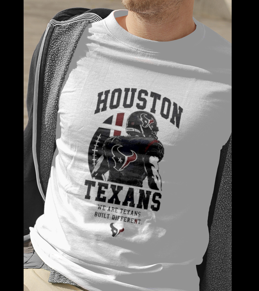 Houston Texans We Are Built Different Football Pride T-Shirt