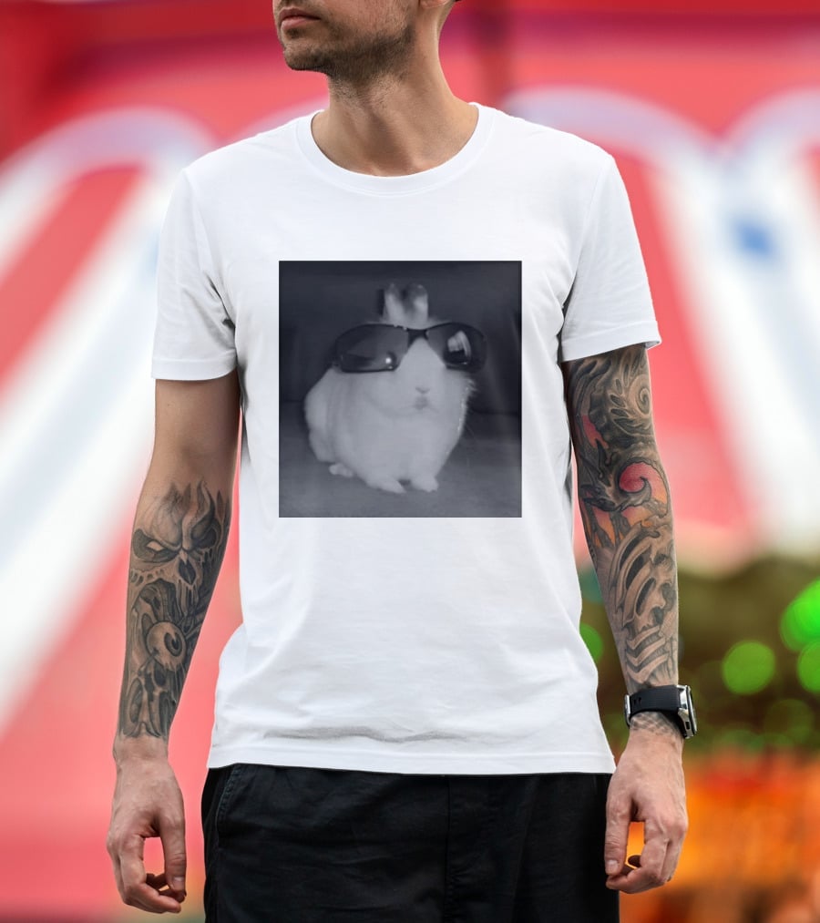 It's Such A Fucked Situation Bunny In Sunglasses Cute Funny Rabbit Wearing Shades T-Shirt