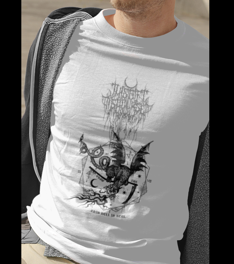 Tnor This Gift Is A Curse Black Metal White Death T-Shirt
