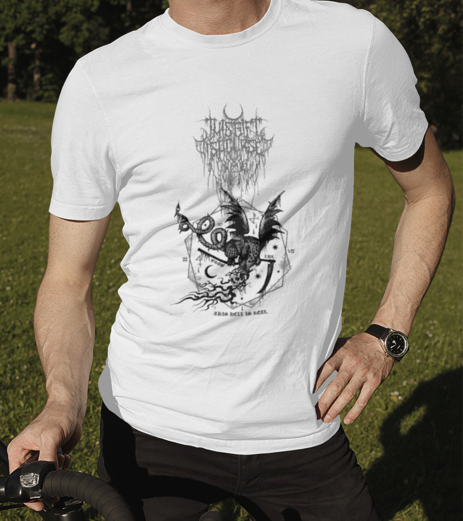 Tnor This Gift Is A Curse Black Metal White Death T-Shirt