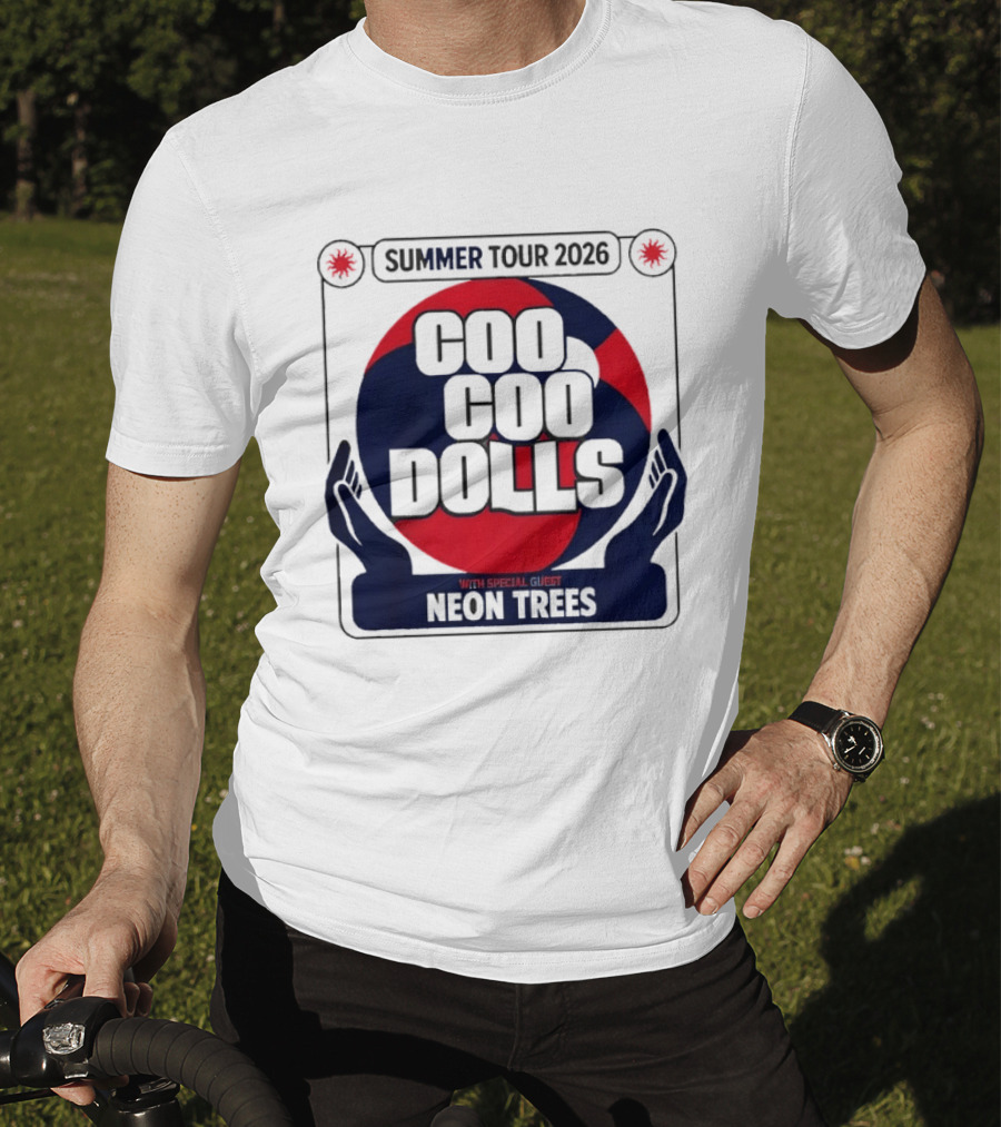 Coo Coo Dolls Summer Tour 2026 Featuring Neon Trees Concert Event T-Shirt