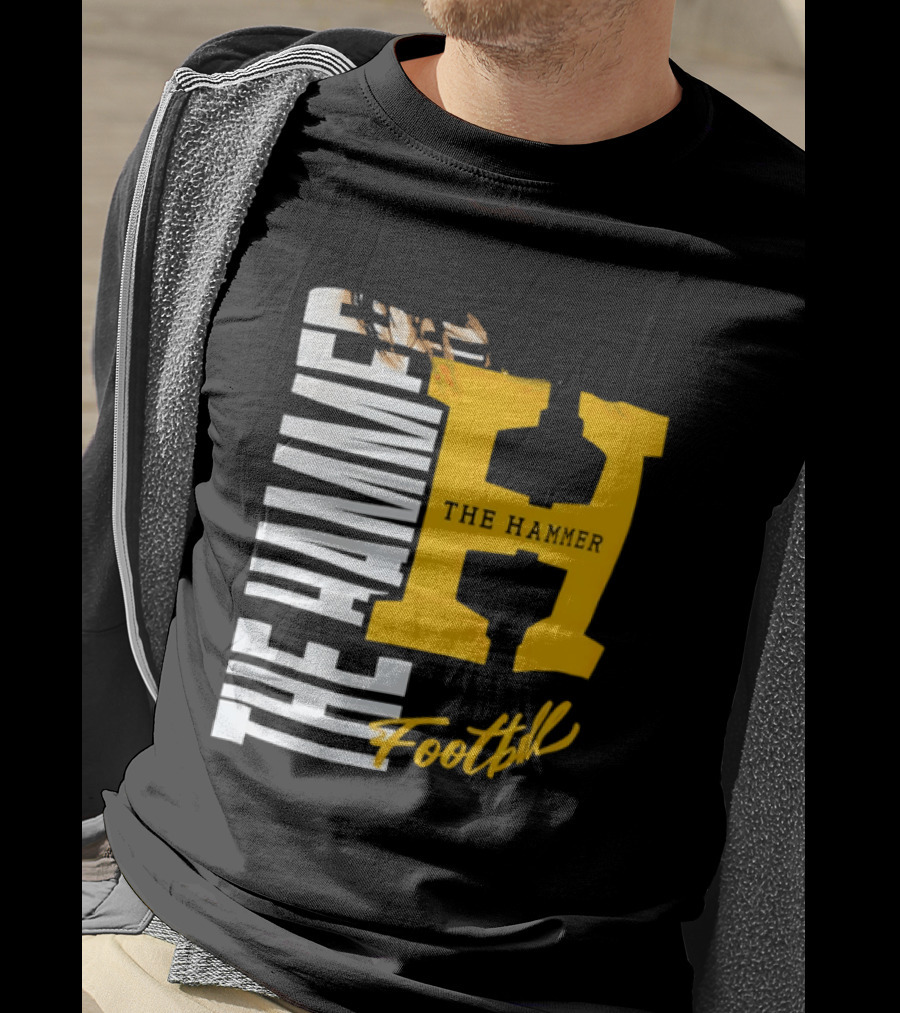 The Hammer H Athletic Football Team T-Shirt