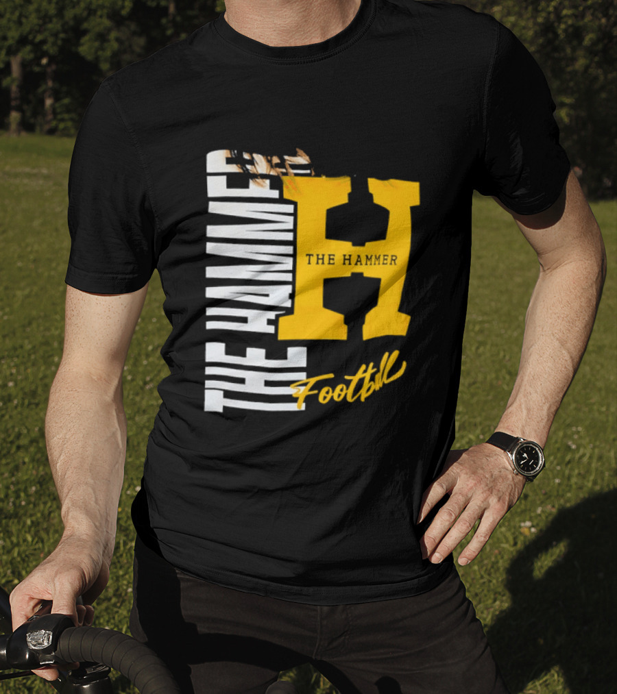 The Hammer H Athletic Football Team T-Shirt