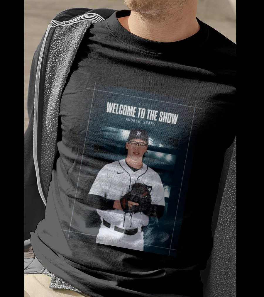 Welcome To The Show Andrew Sears Detroit Tigers T-Shirt