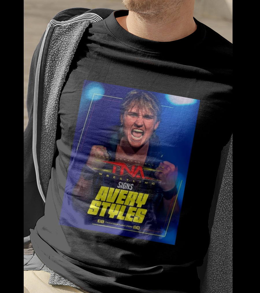 TNA Wrestling Signs Avery Styles Phenomenal Son T-Shirt