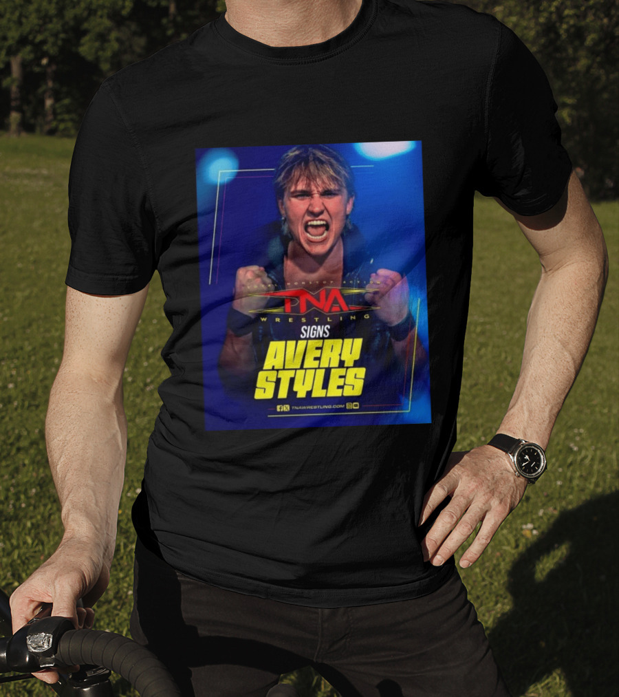 TNA Wrestling Signs Avery Styles Phenomenal Son T-Shirt