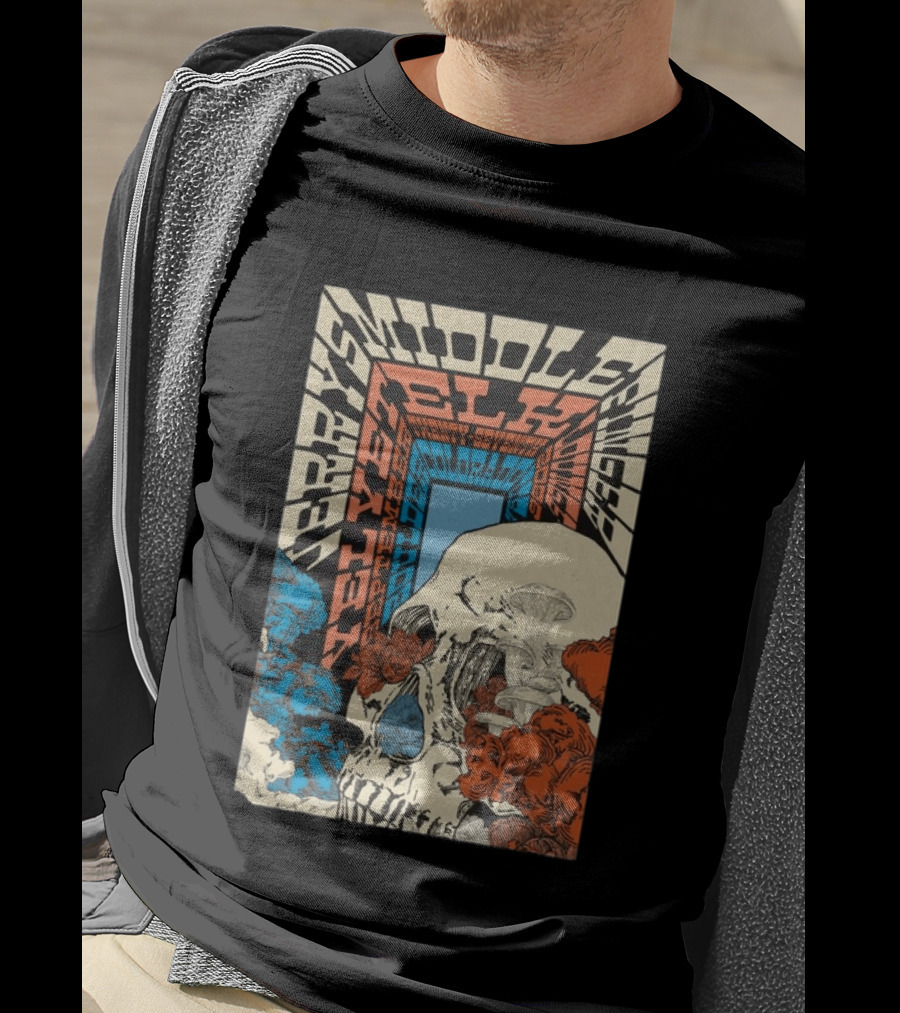 Jerry's Middle Finger Boulder Colorado September 27 2026 Skull T-Shirt