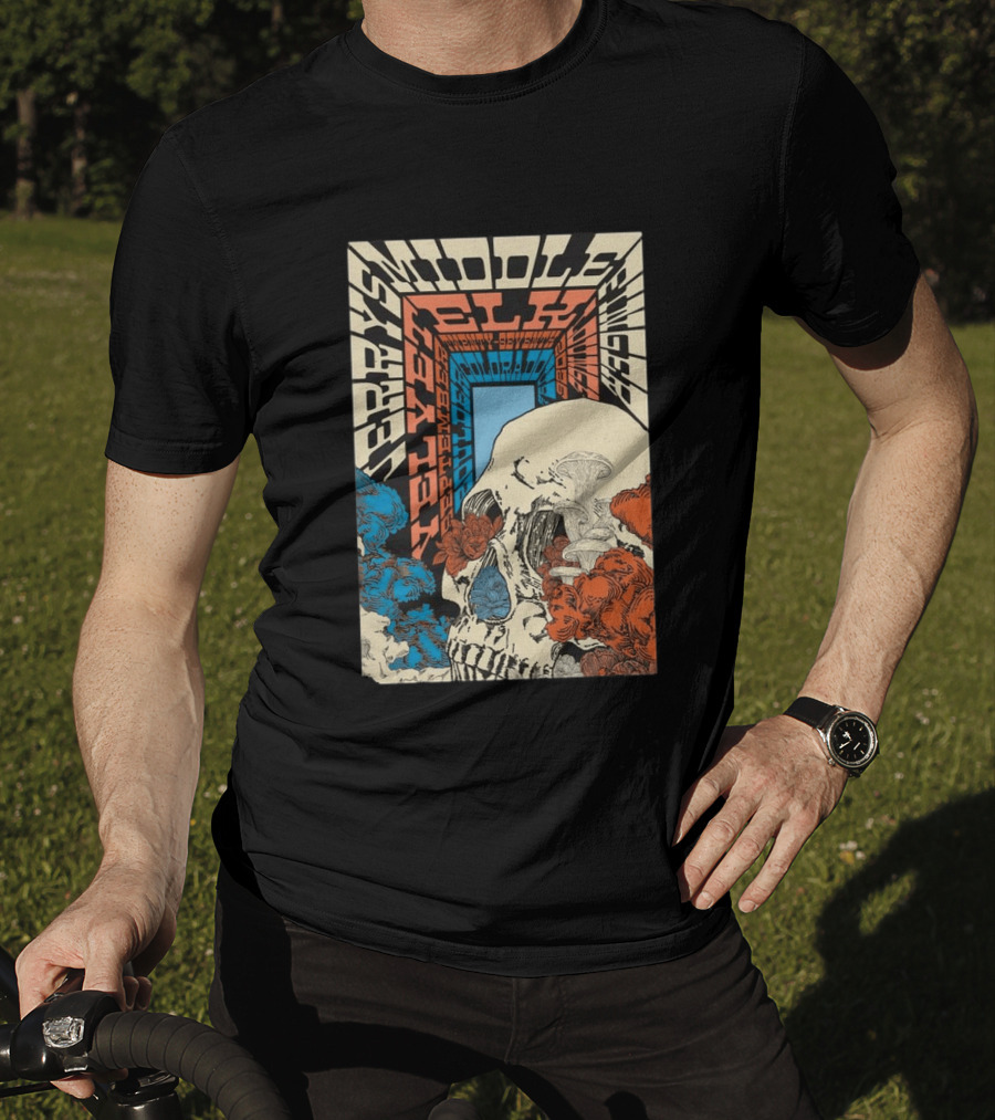 Jerry's Middle Finger Boulder Colorado September 27 2026 Skull T-Shirt