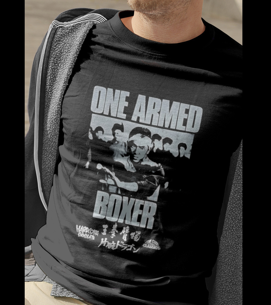 Jimmy Wang Yu One Armed Boxer Hardcore Chocolate Cult Classics Movie T-Shirt