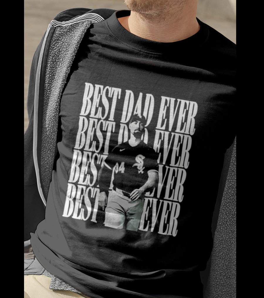 Chicago White Sox Best Dad Ever Player Number 84 T-Shirt